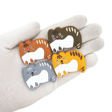 10pcs Silicone Cat Beads DIY Teething Infant Chewable Toy