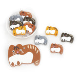 10pcs Silicone Cat Beads DIY Teething Infant Chewable Toy