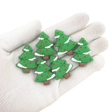 Chenkai 10pcs Silicone Christmas Doll Shaped BPA Baby Chewable Dummy