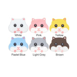 10pcs Silicone Hamster Beads Animal Teething Chew Toy