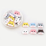 10pcs Silicone Hamster Beads Animal Teething Chew Toy