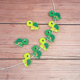 Chenkai 10pcs Silicone Turtle Baby Animal Beads BPA Dummy Necklace Pacifier Toy