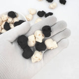 10pcs Skull Beads Baby Halloween Silicone Teething Chew Toy