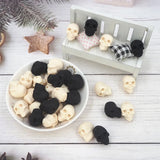 10pcs Skull Beads Baby Halloween Silicone Teething Chew Toy