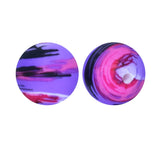 Chenkai 50PCS 12mm Asaka Print Silicone Beads Baby Round Shaped Beads
