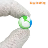 Chenkai 50PCS 12mm Flower Silicone Beads Baby Teething BPA DIY Chewing Toy