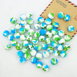 Chenkai 50PCS 12mm Flower Silicone Beads Baby Teething BPA DIY Chewing Toy