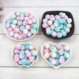 Chenkai 50PCS 12mm Star Silicone Beads Teething DIY Sensory Toy Accessories