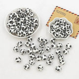 Chenkai 50PCS Bear Paw Print Silicone Beads BPA-Free Teething DIY Sensory Toy