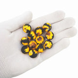 Chenkai 50PCS 15mm Sunflower Silicone Beads Baby Teething BPA DIY Sensory