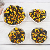 Chenkai 50PCS 15mm Sunflower Silicone Beads Baby Teething BPA DIY Sensory