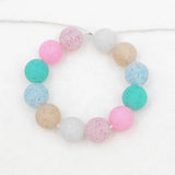 Chenkai 50pcs 12mm Silicone Beads BPA Teething Infant Chew Dummy Necklace Toy