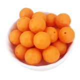 Chenkai 50pcs 16mm Silicone Round Beads BPA Teething Dummy Necklace Pacifier