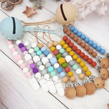 Chenkai 5PCS BPA Free Silicone Pacifier Holder Case Tortoise Teething Food