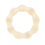 Chenkai 5PCS Flower Silicone Teether Rings BPA-Free