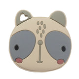5PCS BPA Silicone Big Face Cat Teethers Sensory Chewing Pacifier