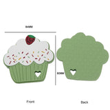 Chenkai 5PCS BPA Silicone Cake Teether Nursing Toys For Baby