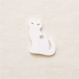 Chenkai 5PCS Silicone Cat Teether Baby Pacifier Teething Chew Sensory Toy