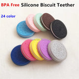 Chenkai 5PCS BPA Silicone Teether Nursing Jewelry Toy