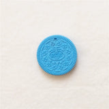 Chenkai 5PCS BPA Silicone Cookie Teether Baby Shower Nursing Necklace Toy