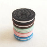 Chenkai 5PCS BPA Silicone Cookie Teether Baby Shower Nursing Necklace Toy