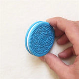 Chenkai 5PCS BPA Silicone Cookie Teether Baby Shower Nursing Necklace Toy