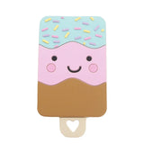 Chenkai 5PCS Silicone Ice Cream Teethers for Baby