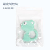 Chenkai 5PCS Baby Silicone Fox Teether Chewable Nursing Pendant