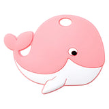 Chenkai 5PCS Silicone Whale Teether Fidget Toys Nursing Pacifier