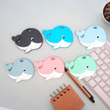 Chenkai 5PCS Silicone Whale Teether Fidget Toys Nursing Pacifier