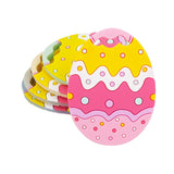 5PCS Easter Egg Shape Baby Silicone Teether BPA Sensory Nursing Pacifier DIY