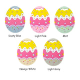 5PCS Easter Egg Shape Baby Silicone Teether BPA Sensory Nursing Pacifier DIY