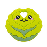 Chenkai 5PCS Silicone Cabbage Teether Baby Teething BPA Sensory Pacifier DIY