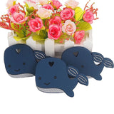 Chenkai 5PCS Silicone Dolphin Teether for Baby Nursing Necklace Bracelet