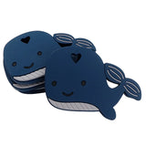 Chenkai 5PCS Silicone Dolphin Teether for Baby Nursing Necklace Bracelet