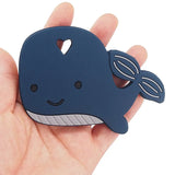 Chenkai 5PCS Silicone Dolphin Teether for Baby Nursing Necklace Bracelet