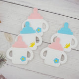 Chenkai 5PCS Bear Teether for DIY Chewing Nursing