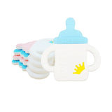 Chenkai 5PCS Bear Teether for DIY Chewing Nursing