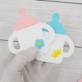 Chenkai 5PCS Bear Teether for DIY Chewing Nursing