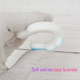 Chenkai 5PCS Bear Teether for DIY Chewing Nursing