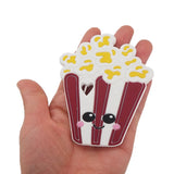 Chenkai 5PCS Silicone Popcorn Teether Cartoon Pacifier For Baby