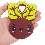 5PCS Silicone Radish Teether Baby Pacifier Sensory Pendant DIY Jewelry Making