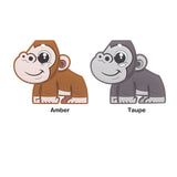 5pcs Silicone Chimpanzee Teethers DIY Nursing Sensory Teething Dummy Jewelry