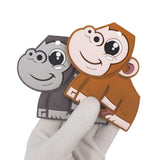 5pcs Silicone Chimpanzee Teethers DIY Nursing Sensory Teething Dummy Jewelry