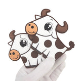 5pcs Silicone Animal Teether Baby Sensory Teething Toy DIY Chewing Pendant