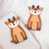 5pcs Silicone Deer Cat Fox Teether for Baby Chewing Pendant Sensory Teething