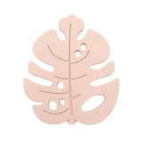 Chenkai 5pcs Silicone Leaf Teether BPA DIY Baby Chewing Pendant Nursing Sensory