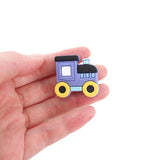 Chenkai 7PCS Silicone Train Teether Beads Baby Nursing Pacifier BPA DIY