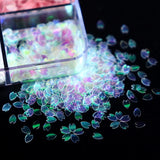 Cherry Blossom Manicure Decorative Sequins False Eyelashes