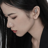 Cherry Blossom Powder Love Ear Hanging High Level Sweetheart Series S925